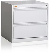 Szafy i regały magazynowe - Kart-Map Szafa do kopert lub dowodów osobistych, format B-5, 2 szuflady | KOP/2 KOP/2 - miniaturka - grafika 1
