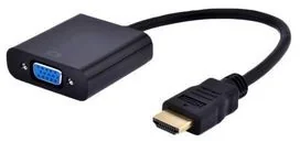 Gembird Adapter HDMI-A(M) - VGA(F) + AUDIO na kablu A-HDMI-VGA-03 - Adaptery i przejściówki - miniaturka - grafika 4