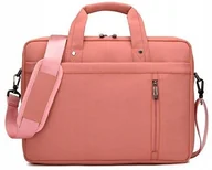 Torby na laptopy - Wrocław Torba Burnur na laptopa 13,3 różowy - miniaturka - grafika 1