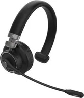 Słuchawki - Xqisit Mono Wireless Headset Czarny - miniaturka - grafika 1