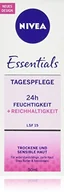 Kremy do twarzy - Nivea Essentials Day Care 24h, Krem nawilzajacy dla skóry suchej i wrażliwej, 4 sztuki ( 4 x 50 ml) 81208 - miniaturka - grafika 1
