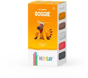 TM Toys Hey Clay Masa plastyczna Piesek HCLMN004 HCLMN004 - Masy plastyczne - miniaturka - grafika 2