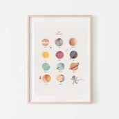 Pojemniki na zabawki - Mushie mushie - Mushie  -  Plakat Planety Large - miniaturka - grafika 1