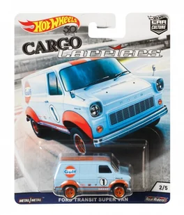 Mattel Car CULTURE FORD TRANSIT SUPER VAN - Samochody i pojazdy dla dzieci - miniaturka - grafika 2
