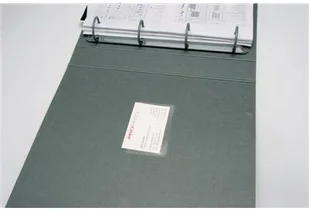 Q-Connect Kieszeń samoprzylepna na wizytówki, rozc. na kr. boku, 60x95mm, 10szt. KF27038 - Akcesoria do pakowania - miniaturka - grafika 3