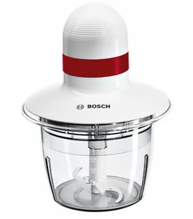 Bosch Szatkownica uniwersalna MMRP1000 400 W 0,8 litra 0 decybeli plastik biały czerwony MMRP1000 - Akcesoria i części AGD - miniaturka - grafika 2