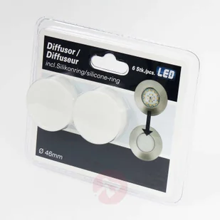 Briloner Drehbarer LED-Einbaustrahler 3er-Set matt-nickel - Oprawy, klosze i abażury - miniaturka - grafika 3