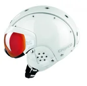 Kaski narciarskie - Casco Kask narciarski SP-6 Visor VAUTRON white L - miniaturka - grafika 1