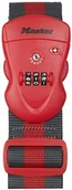 Akcesoria rowerowe - Master Lock pasek z zamkiem szyfrowym bagaż, fa003550702 4702EURDRED - miniaturka - grafika 1