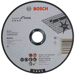 Bosch tarcza tnąca prosta Expert for Inox AS 46 T INOX BF, 150 mm, 1,6 mm 260860 - Tarcze do pił - miniaturka - grafika 2