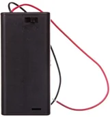 Inne akcesoria elektryczne - Goobay Koszyk na baterie 2x AA z przewodem i wyłącznikiem 12443 - miniaturka - grafika 1