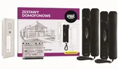 Domofony - Urmet Zestaw domofonowy 6025/442-RF 2NR RFID czarny 6025/442-RF - miniaturka - grafika 1