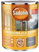 Lakiery do drewna - Sadolin Lakierobejca Extra ciemny szary 0 75 l - miniaturka - grafika 1