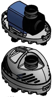 Outsideliving Ubbink Pompa do oczka wodnego Cascademax 6000, 40 W, 1351313 - Oczka wodne - miniaturka - grafika 5