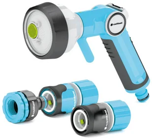 Cellfast Zestaw z pistoletem 4-funkcyjnym 1/2 ERGO 53-540 - Węże ogrodowe i zraszacze - miniaturka - grafika 2