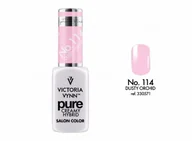 Lakiery hybrydowe - VICTORIA VYNN VICTORIA VYNN Kremowy Lakier Hybrydowy PURE kolor: 114 DUSTY ORCHID 8ML VIC000101 - miniaturka - grafika 1