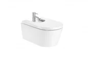 Bidety - Roca A357525S00 INSPIRA ROUND BIDET PODWIESZANY 560 x 370 Supraglaze - miniaturka - grafika 1