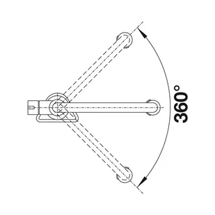 Blanco CULINA-S MINI 519844 - Baterie wannowe i prysznicowe - miniaturka - grafika 4