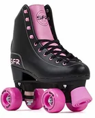Rolki - SFR Skates łyżworolki łyżworolki figurowe unisex dzieci, młodzież, czarny/różowy, 38 5059028003826 - miniaturka - grafika 1