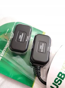 InLine 33600A Cat 5e Netzwerk Verlängerungskabel (60m, RJ45, USB) - Kable USB - miniaturka - grafika 2