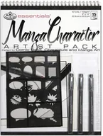 Podobrazia, bloki, papiery - Royal Langnickel Royal & Lang Niklowo-RD-514  zestaw -częściowy blok rysunkowy/malme dium, Manga RD514 - miniaturka - grafika 1