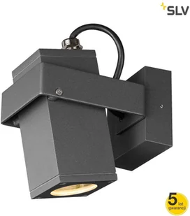 Spotline SLV THEO BRACKET CW zewnętrzna oprawa sufitowa natynkowa i ścienna QPAR51 kolor antracytowy 1004653 - Lampy ogrodowe - miniaturka - grafika 4