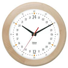 Atrix Zegar 24-godzinny drewniany rondo #3 ATW301H24C - Zegary - miniaturka - grafika 3