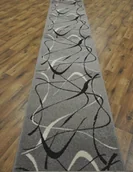 Dywany - Weltom CHODNIK DYWANOWY KARMEL CHOCO 60cm SZARY - miniaturka - grafika 1