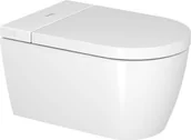 Miski WC - Duravit Sensowash Starck F Plus Toaleta WC myjąca podwieszana 37,8x57,5 cm Rimless bez kołnierza biała 650001012004310 - miniaturka - grafika 1