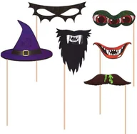 Halloween - Arpex Fotogadżet patyczki "Halloween DIY", 6 szt HA0308 - miniaturka - grafika 1