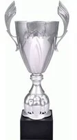 VS VS, Puchar srebrny, 4127B, metalowy - Gadżety dla kibiców - miniaturka - grafika 3