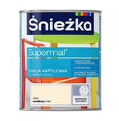 Emalie - ŚNIEŻKA ŚNIEŻKA SUPERMAL EMALIA AKRYLOWA A504 WANILIOWY MAT  0,8L - miniaturka - grafika 1