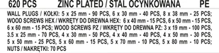 Yato ZESTAW WKRĘTÓW I KOŁKÓW ROZPOROWYCH 620 SZT YT-36500 ZYSKAJ RABAT 30 ZŁ YT-36500 - Wkręty - miniaturka - grafika 4