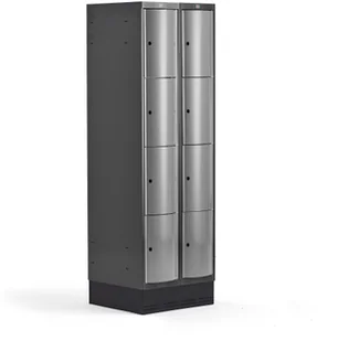 AJ Produkty Metalowa szafa ubraniowa na cokole - Szafki BHP - miniaturka - grafika 13