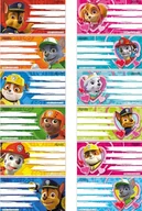 Szkolne artykuły papiernicze - STARPAK Naklejki na zeszyt Psi Patrol - miniaturka - grafika 1