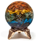 Wróżbiarstwo i radiestezja - Orgonit - kula do energetyzacji czakramów PI-78258 - miniaturka - grafika 1