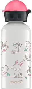 Sigg Kids 'All my Friends butelka, biały, 0,4 L 8625.80 - Pozostały sprzęt i akcesoria do ćwiczeń - miniaturka - grafika 4