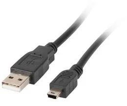 Canon Lanberg Kabel USB Lanberg 2.0 MINI AM-BM5P 1.8M CA-USBK-10CC-0018-BK - Kable USB - miniaturka - grafika 5