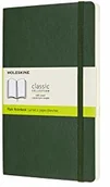 Artykuły biurowe - Moleskine 8053853600028 notatniki  klasyczna kolekcja Large/A5, puste, miękka okładka zieleń mirowa - miniaturka - grafika 1