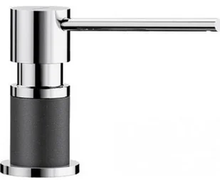Blanco BLANCO_Dozownik LATO chrom/antracyt 525810 - Mydelniczki i dozowniki mydła - miniaturka - grafika 3
