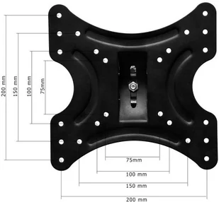 MOUNTY REGULOWANY UCHWYT ŚCIENNY WIESZAK TV LCD do 37 CALI - Uchwyty do telewizora - miniaturka - grafika 6