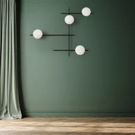 Lampy ścienne - Sforzin Lampa ścienna Mikado, ruchoma, 4-punktowa - miniaturka - grafika 1