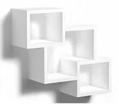 Półki do salonu - Biała Skandynawska Półka Wisząca G3-D85 - miniaturka - grafika 1