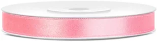 PartyDeco Tasiemka satynowa, różowa jasna, 6 mm / 25 m TS6-081J - Pasmanteria - miniaturka - grafika 2