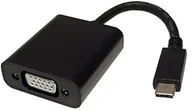 Adaptery i przejściówki - Value 12993200 Display Adapter, typ C na USB VGA Czarny 12993200 - miniaturka - grafika 1