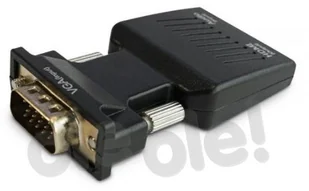 Savio Adapter HDMI VGA/Audio - Kable komputerowe i do monitorów - miniaturka - grafika 3