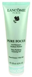 Lancome Gel Pure Focus Deep Purifying Cleanser Żel oczyszczają Dla Pań 125 ml - Kosmetyki pod oczy - miniaturka - grafika 5