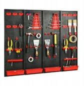 Pozostałe wyposażenie warsztatu - Tablica ścianka narzędziowa perforowana 100x80 cm - miniaturka - grafika 1