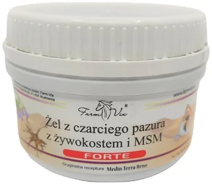 Farm-Vix Żel czarci pazur żywkost i Msm Forte 350g - Balsamy i kremy do ciała - miniaturka - grafika 2
