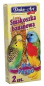 Przysmaki dla gryzoni - Dako-Art Smakoszka - kolby bananowe dla gryzoni 2szt. - miniaturka - grafika 1